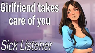 Your Girlfriend Cares for You When Youre Sick ASMR Roleplay Comfort F4A [upl. by Navetse]