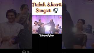 Naksh❤️ keerti Sangeet ceremony dance 🎧😘 yrkkh Kairadancesangeet unique Kaira ♥️ [upl. by Lipson]