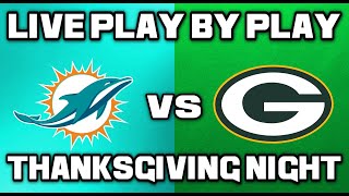 Miami Dolphins Vs Green Bay Packers Live Play By Play Reaction amp Analysis [upl. by Llenahs]