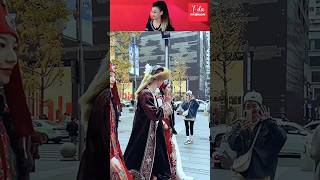 3 Different Styles One Culture Kazakhstan National Costume in Street Fashion CulturalStreetStyle [upl. by Klapp]