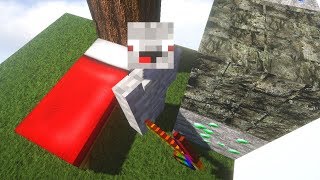 Bedwars mit Minecraft in 8K Ultra HD Minecraft LUCKY BLOCK BEDWARS [upl. by Siderf]