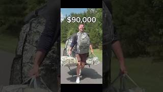 Sprinting with More and More Money 💸 shorts mrbeast viral expriment trending money mrbeast [upl. by Diego]