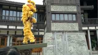 Lion dance Танец льва 舞狮 [upl. by Yuk]