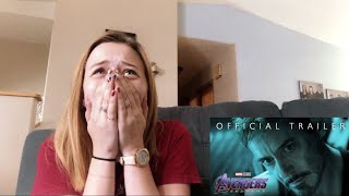 AVENGERS ENDGAME TRAILER REACTION 2 [upl. by Ahsaeym]