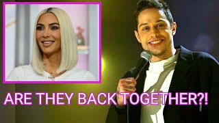 Sparks Fly Again Kim Kardashian and Pete Davidson Rekindle Romance Rumors [upl. by Ernesta]