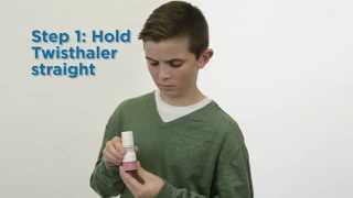 How to use a twisthaler inhaler [upl. by Fanchie]