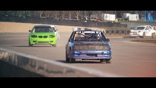 BK Rallycross 2018 Round 1 Mettet super slow motion highlights [upl. by Clintock535]