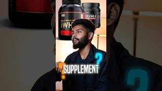 Creatine vs Whey protein 🥤🥩🥚creatine wheyprotein supplements wholefoods [upl. by Pang]