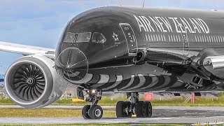 VERY CLOSE UP Aircraft TAKEOFFS and LANDINGS  Melbourne Airport Plane Spotting YMMLMEL [upl. by Inafets241]