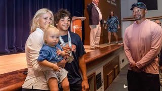 Tiger Woods and ExWife Elin Nordegren Celebrate as 15YearOld Son Charlie Receives Golf [upl. by Irelav]