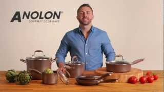 Advanced Bronze Cookware Collection  Anolon [upl. by Collette]