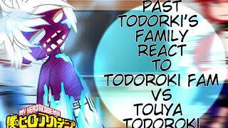 Todorokis Family react to Them Vs Touya Todoroki  Season 7  Bnha react [upl. by Anelehs]