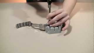 Deluxe Watch Band Tool Pin Pusher [upl. by Nevets]