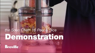 The Sous Chef® 16 Peel amp Dice  The food processor that does it all  Breville USA [upl. by Johanna89]