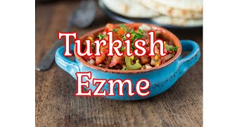 Turkish Ezme Spicy Pepper Salsa [upl. by Adnovad]