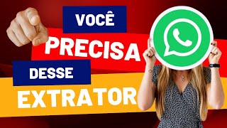 Extensão Extrator de Links de Grupos no WhatsApp Entre em grupos no WhatsApp em massa [upl. by Constantia856]