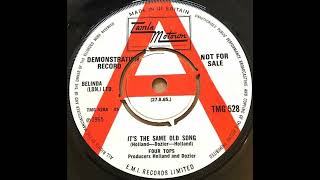 Four Tops  Its The Same Old Song  UK Tamla Motown Records Demo released 270865 [upl. by Eversole]