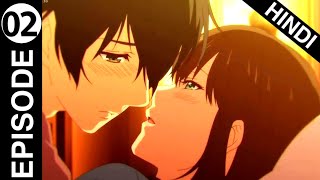 Domestic Girlfriend Episode 2 Explained in Hindi  New Anime 2023 Romance  Anime Explained in Hindi [upl. by Harmony]