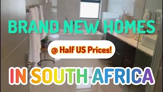 BRAND NEW VILLA  IN SOUTH AFRICA  with better construction and 12 the price than in the US [upl. by Yank]