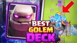 BEST GOLEM DECK FOR BALANCE CHANGES 🏆  NO ONE CAN STOP THIS 💪 [upl. by Rtoip935]