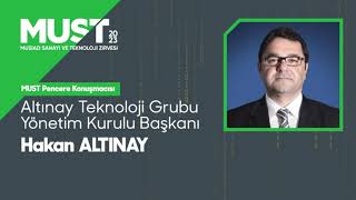 MÜSİAD SANAYİ VE TEKNOLOJİ ZİRVESİ MUST’23  Altınay Teknoloji Yönetim Kurulu Başkanı Hakan ALTINAY [upl. by Eelrebma532]