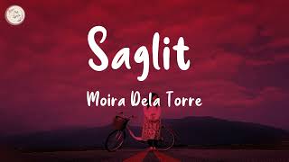 SAGLIT  Moira Dela Torre Halfway Point  Lyric Video [upl. by Nibbs766]