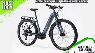 Decathlon Stilus ETouring ebike Launched With 130 Km Range  Explained All Spec Features And More [upl. by Castara]