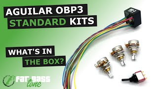 Aguilar OBP3 Standard 3 Band Bass Preamp Kit What’s In The Box A CloseUp Look [upl. by Leira]