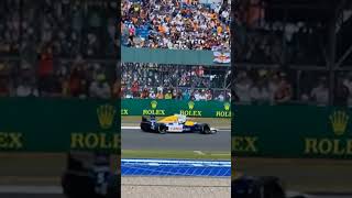 Sebastian Vettel in Nigel Mansells V10 Williams FW14B car 1992 F1 winning car at Silverstone 2022 [upl. by Samford]