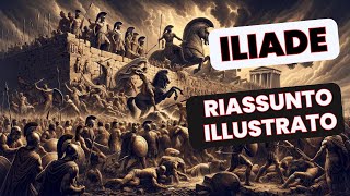 Iliade The Iliad di Omero – Audio Riassunto Illustrato [upl. by Olfe]