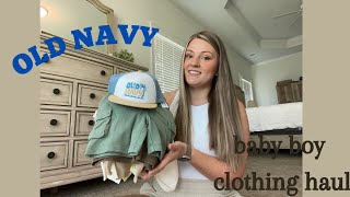 BABY BOY OLD NAVY HAUL [upl. by Eisseb]