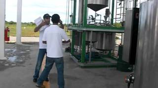 Green Fuels FuelMatic Biodiesel Processor Chiapas Mexico [upl. by Schuster590]