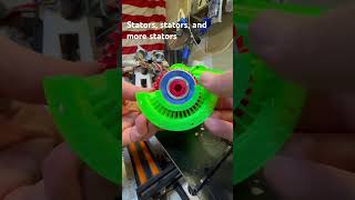 Lots and lots of stators edf turbojet stator 3dprinting diy fyp rc turbine shorts jet ￼ [upl. by Klotz592]