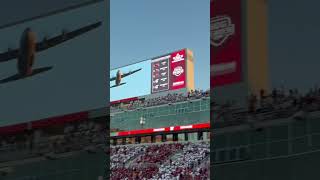 Tennessee vs Arkansas Football Flyover C130 [upl. by Valonia]