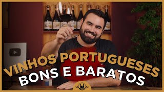 3 VINHOS PORTUGUESES BONS E BARATOS [upl. by Notneuq536]