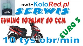 Tuning totalny skutera 50 ccm EURO 5 Rozblokowanie skutera i nie tylko [upl. by Rehteh]