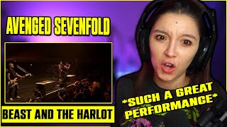 First Time Reaction to Avenged Sevenfold  Beast And The Harlot [upl. by Onilecram]