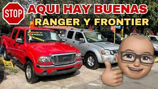 Camionetas Doble cabina Ranger Y Frontier auto tianguis Guadalajara [upl. by Tirrej]