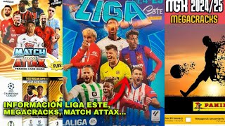 LIGA ESTE 202425 MEGACRACKS MATCH ATTAX  PRIMERAS IMÁGENES y TODAS las NOVEDADES [upl. by Acnoib]