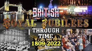 British Royal Jubilees Through Time 18092022 [upl. by Llerraf]