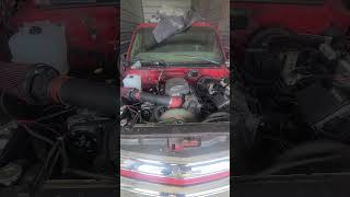 First start up on ls swap obs build 53 swap mechanic automobile autocraft obs c1500 [upl. by Dnesnwot393]