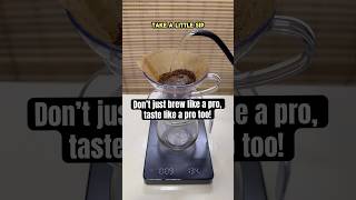 How to taste coffee like a pro shorts [upl. by Adnavoj]