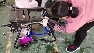 Joyance Hybrid drone how to assemble part 3 [upl. by Kellen]