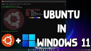 How To Install Ubuntu in Windows 11 Using Subsystem For Linux [upl. by Aisatnaf]