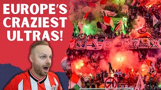 English Football Fan Reacts to Legia Warszawa Ultras [upl. by Jamilla]