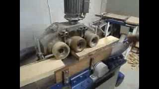 JOINTER  PLANER  WITH POWER FEEDER [upl. by Eelyam]