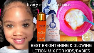 Baby Secret for A CLEAR Glowy kids skinWhiten and glowy your kids skin safely ✅baby secret lotion [upl. by Glenden89]