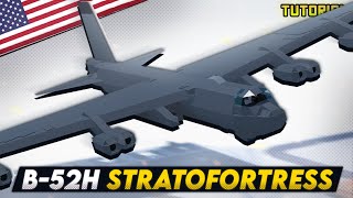 Boeing B52H quotStratofortressquot Bomber  Plane Crazy  Tutorial [upl. by Kronick]