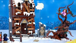 Shrieking Shack and Whomping Willow  Lego Harry Potter build amp review [upl. by Thorley]