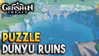 Dunyu Ruins Puzzle  World Quests amp Puzzles 【Genshin Impact】 [upl. by Ragse]